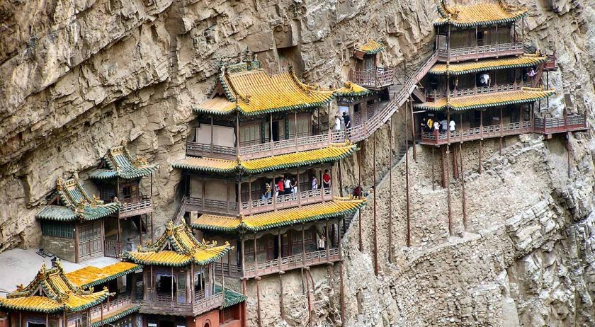 hanging temple hengshan1